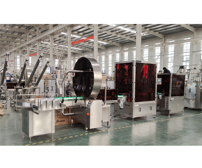 Powder filling production line